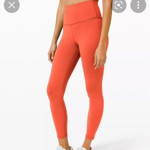 Lululemon wunder train legging 25” - size 8